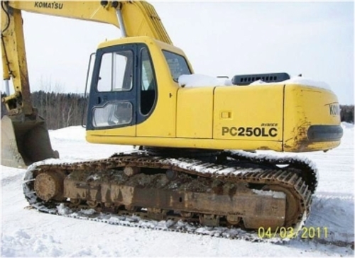 Product picture Komatsu PC250-6 workshop,operation & engine shop manuals.