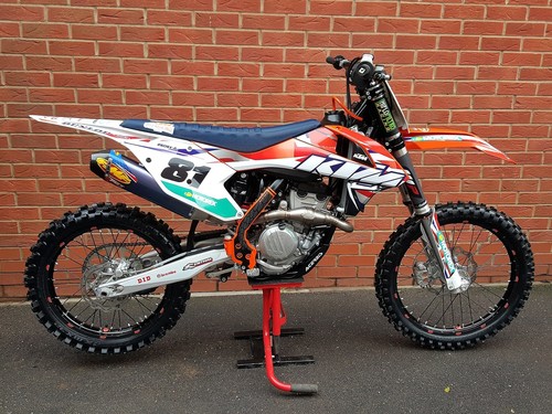 Product picture KTM 250 SX-F and 250 XC-F repair manual. 2016