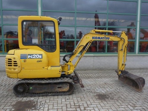 Product picture Komatsu PC20R-8 operation and maintenance manual
