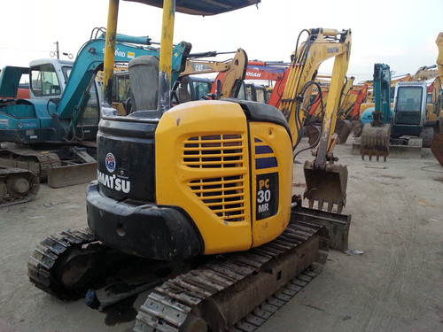 Product picture Komatsu PC30MR-2 shop manual. s/n 20001 and up
