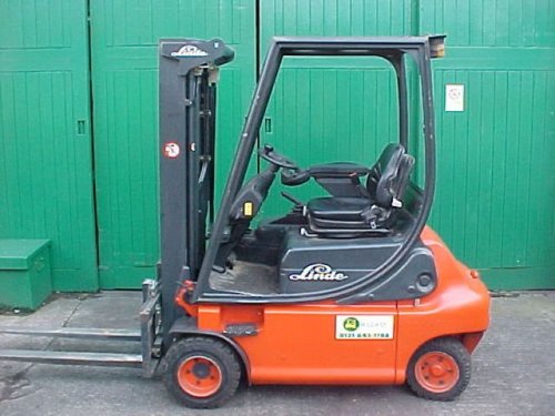 Product picture Linde E15C, E18P and E20P operating instructions