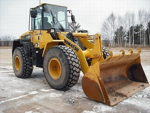 Product picture Komatsu WA200-5 and WA200L-5 workshop manual