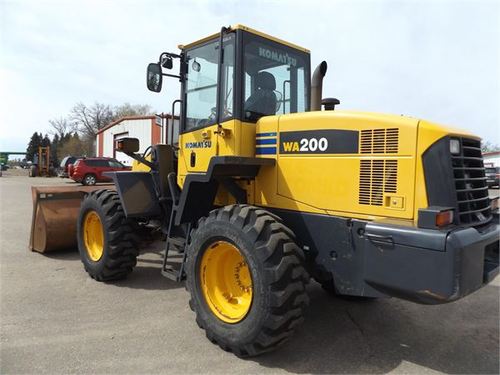 Product picture Komatsu WA200-5 operation and maintenance manual