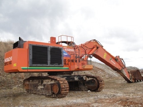 Product picture Hitachi EX1200-5 technical manual. Trouble shooting