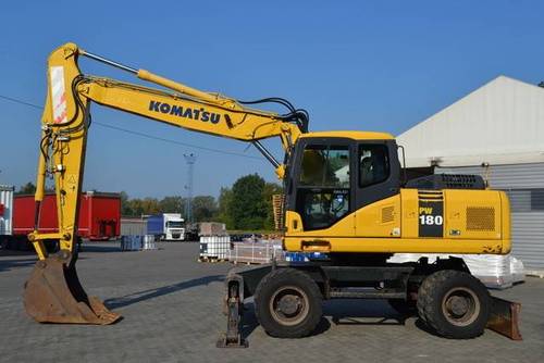 Product picture Komatsu PW180-7EO machine & engine SAA6D107E-1, shop manuals