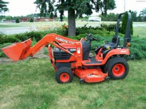 Product picture Kubota BX2200 workshop and parts manual.