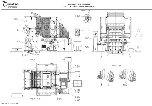 Product picture Nordberg C110 parts list