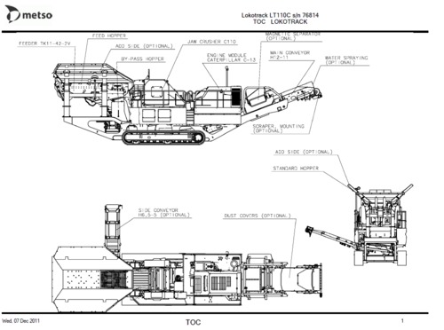 Product picture Lokotrac LT110C parts manual