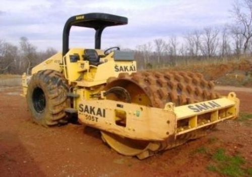 Product picture Sakai SV505-1 WORKSHOP AND OPERATION MANUALS